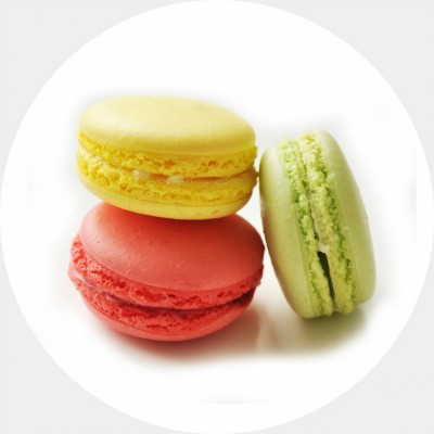 Art. 1070t - Quadro in plexiglass stampa brillante "Macaroons"