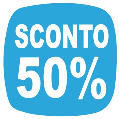 Art. 1090/4 - Etichetta sconti 60x60 mm 