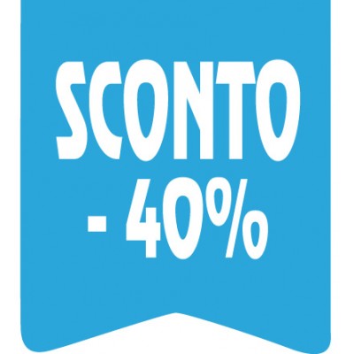 Art. 1091/4 - Etichetta sconti 60x68 mm 