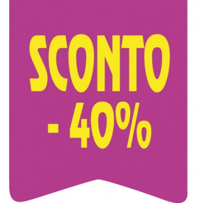 Art. 1091/3 - Etichetta sconti 50x56 mm 