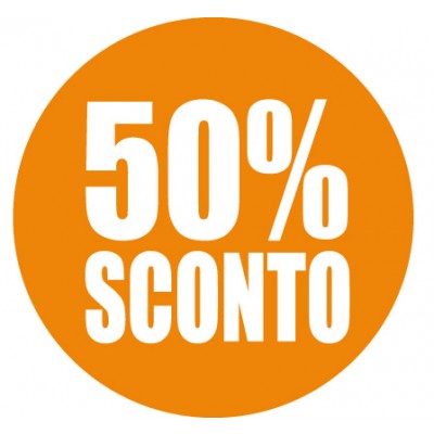 Art. 1094/4 - Etichetta sconti 40x40 mm 