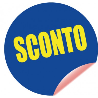 Art. 1096/4 - Etichetta sconti 40x40 mm 