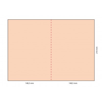 Art. 1147/C - Fogli A4 colorati forati a metà
