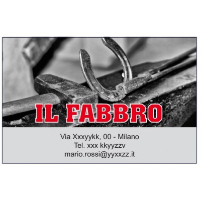 Art. 1225 - Biglietto da visita 85x55 mm
