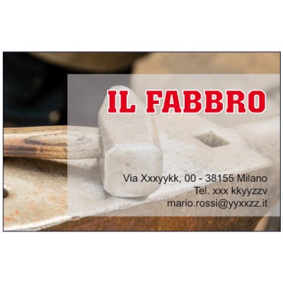 Art. 1226 - Biglietto da visita 85x55 mm