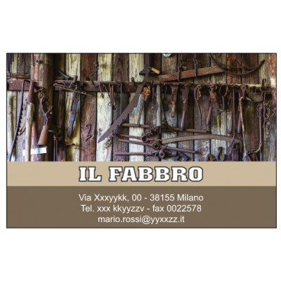 Art. 1228 - Biglietto da visita 85x55 mm