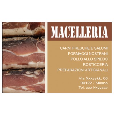 Art. 1260-2 - Biglietto da visita 85x55 mm
