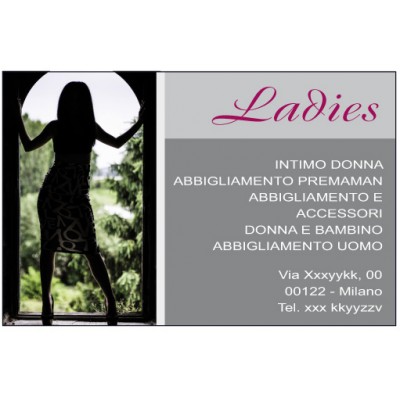 Art. 1277-2 - Biglietto da visita 85x55 mm