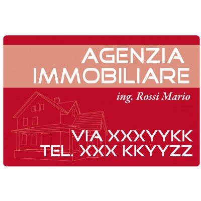 Art. 2106/3 - Targa magnetica per auto 80x60 cm