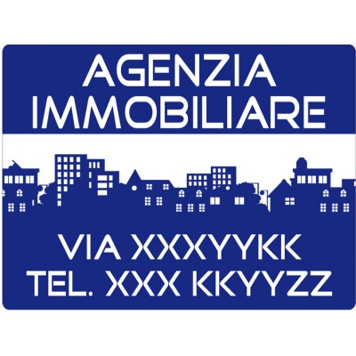 Art. 2126/3 - Targa magnetica per auto 80x60 cm