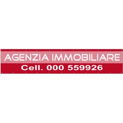 Art. 2197/4 - Striscione 500x100 cm