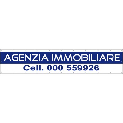 Art. 2198/4 - Striscione 500x100 cm
