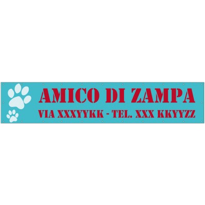 Art. 2206/4 - Striscione 500x100 cm