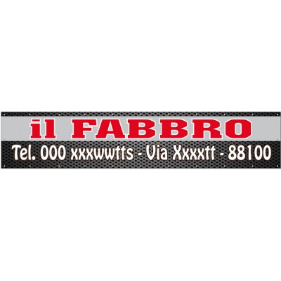 Art. 2227/4 - Striscione 500x100 cm