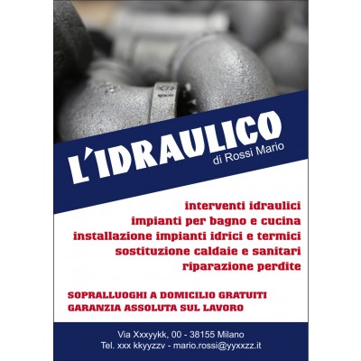 Art. 2338 - Volantino A5 148x210 mm