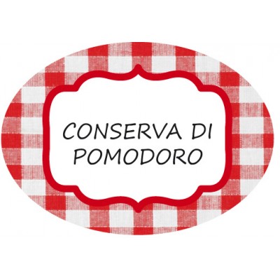 Esempio etichetta