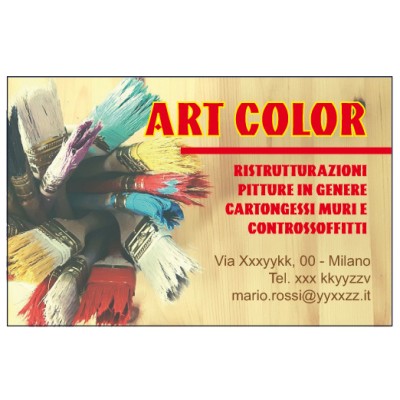 Art. 442 - Biglietto da visita 85x55 mm
