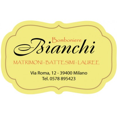 Art. 513/5 - Etichetta chiudi pacco 40x26 mm 