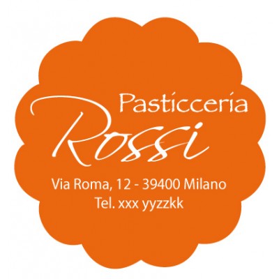 Art. 522/1 - Etichetta chiudi pacco diam. 15 mm 