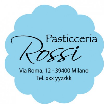 Art. 522/2 - Etichetta chiudi pacco diam. 18 mm 