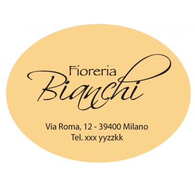 Art. 523/5 - Etichetta chiudi pacco 40x29 mm 