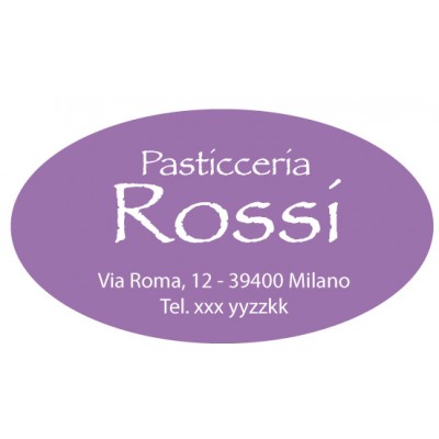 Art. 524/3 - Etichetta chiudi pacco 30x16 mm 