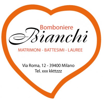 Art. 529/2 - Etichetta chiudi pacco 25x24 mm