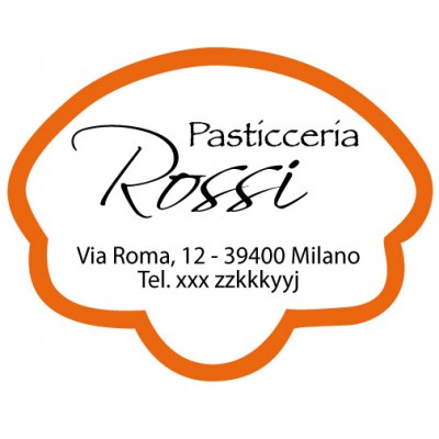 Art. 535/1 - Etichetta chiudi pacco 22x17 mm
