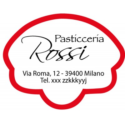 Art. 535/6 - Etichetta chiudi pacco 45x35 mm