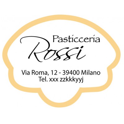 Art. 535/7 - Etichetta chiudi pacco 50x39 mm