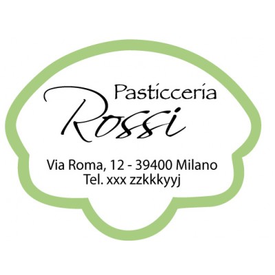 Art. 535/5 - Etichetta chiudi pacco 40x32 mm