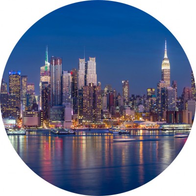 Art. 599t - Quadro in plexiglass stampa brillante "Manhattan"