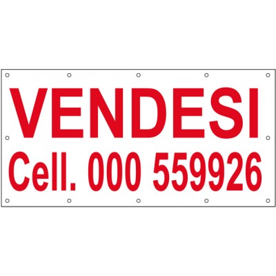 Art. 606/1 - Striscione 200x100 cm