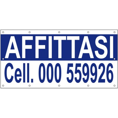 Art. 609/1 - Striscione 200x100 cm