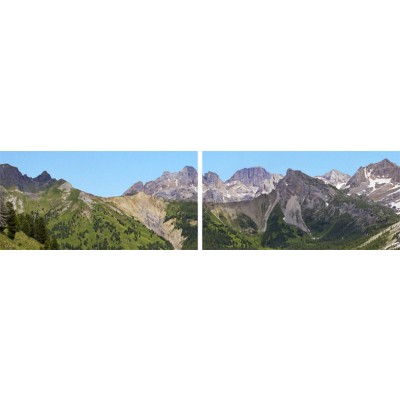 Art. 1612s - 2p Quadro su tela canvas lucida