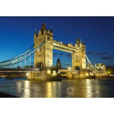 Art. 1617 - Quadro su tela canvas lucida "Londra - Tower Bridge"