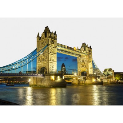 Art. 617x - Quadro in plexiglass stampa brillante "Londra - Tower Bridge"