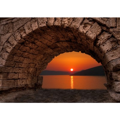Art. 627 - Quadro in plexiglass stampa brillante "Tramonto"