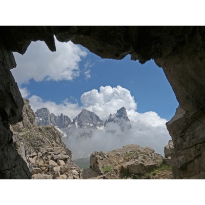 Art. 1629 - Quadro su tela canvas lucida "Castellazzo"