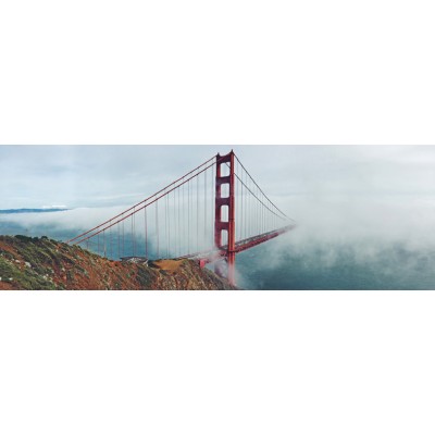 Art. 655p - Quadro in plexiglass stampa brillante "Golden Gate Bridge"
