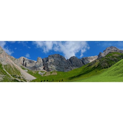 Art. 1660p - Quadro su tela canvas lucida "Dolomiti - Conca Fuciade"