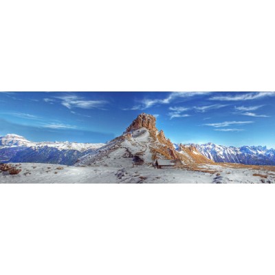 Art. 1663p - Quadro su tela canvas lucida "Rifugio Roda de Vael"