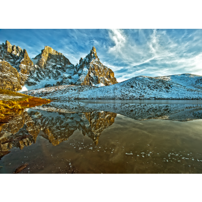 Art. 685 - Quadro in plexiglass stampa brillante "Cimon della Pala"