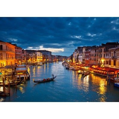 Art. 1706 - Quadro su tela canvas lucida "Venezia"