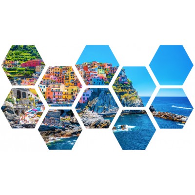 Art. 708e - Quadro in plexiglass stampa brillante "Manarola"