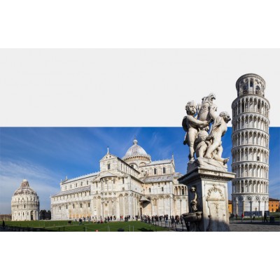 Art. 709x - Quadro in plexiglass stampa brillante "Pisa"