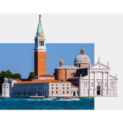 Art. 723x - Quadro in plexiglass stampa brillante "Venezia"