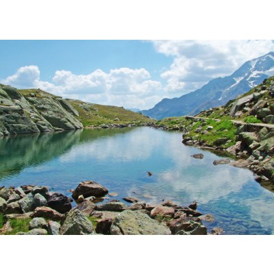 Art. 833 - Quadro in plexiglass stampa brillante "Lago Nero"