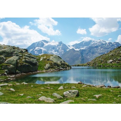Art. 834 - Quadro in plexiglass stampa brillante "Lago Nero"