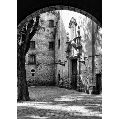 Art. 1850 - Quadro su tela canvas lucida "Barcellona"